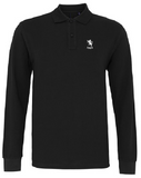Long Sleeved Cotton Polo + Large Sizes
