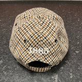 Wool Blend Checked Cap
