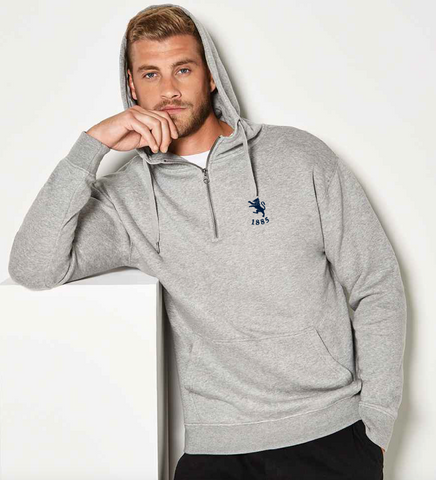 Zip Neck Hoody