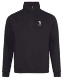 Zipped Neck Sweat Shirt