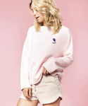 Ladies Oversized Soft Sweat Shirt