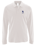 Long Sleeved Cotton Polo + Large Sizes